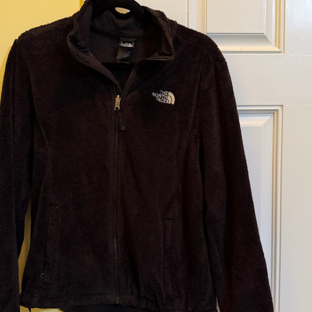 The North Face Black Full-Zip Fleece